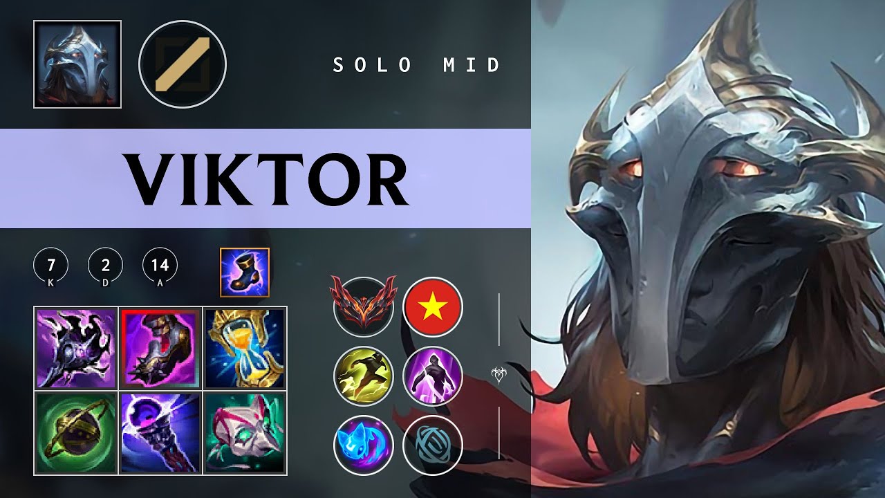 Viktor Mid vs Taliyah - VN Grandmaster Patch 26.01