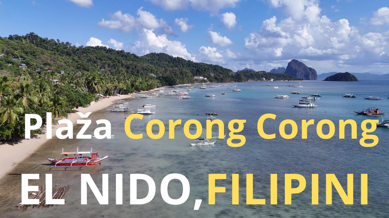 Plaža Corong Corong-Kad put odvede na pravo mjesto,El Nido Filipini 🇵🇭 | EP56