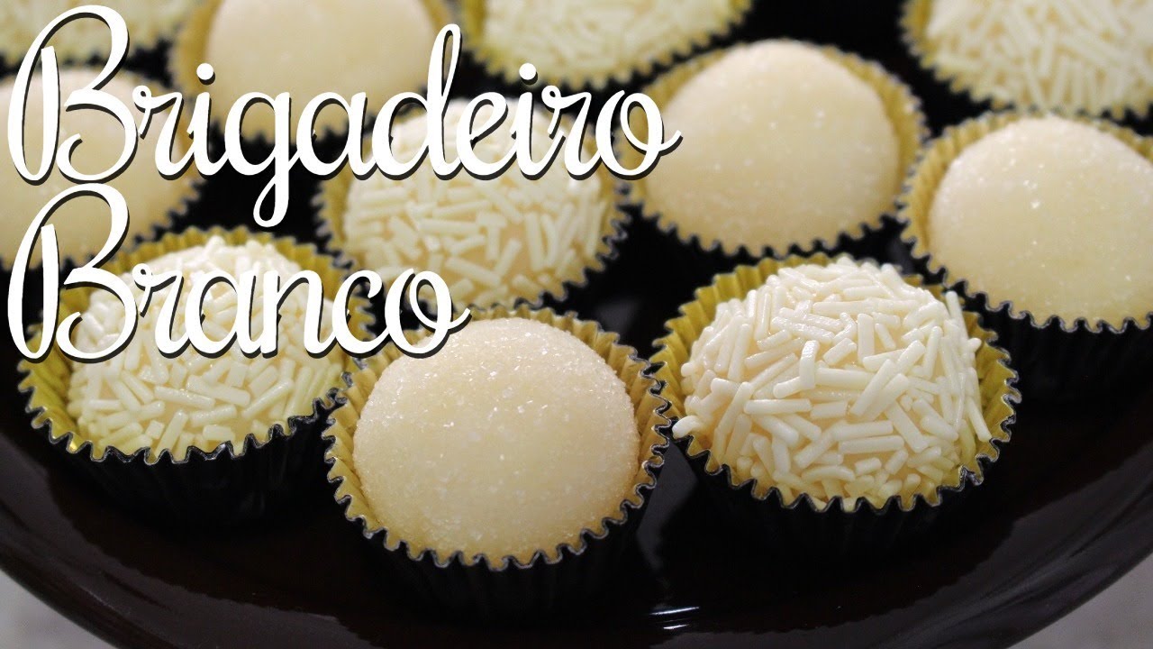 ❤️ BRIGADEIRO BRANCO!!!
