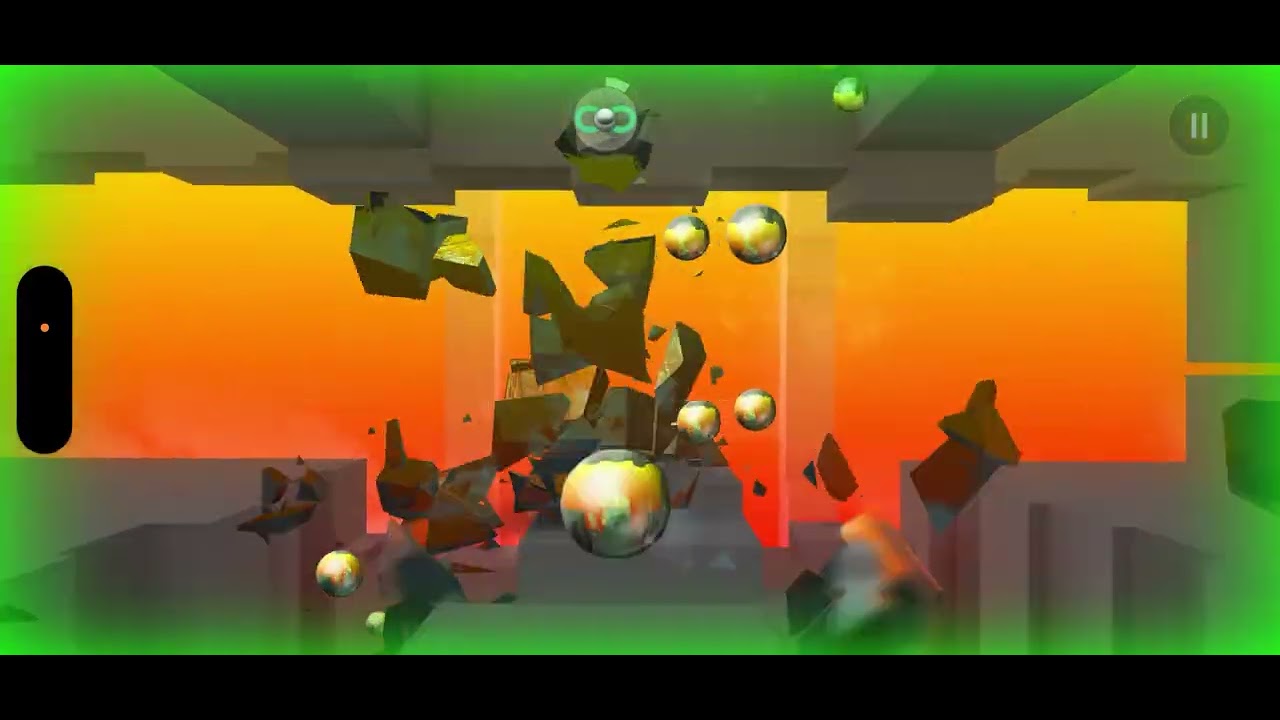 Smash Hit classic mode checkpoint infinity (got a new high score!) only three more videos left.