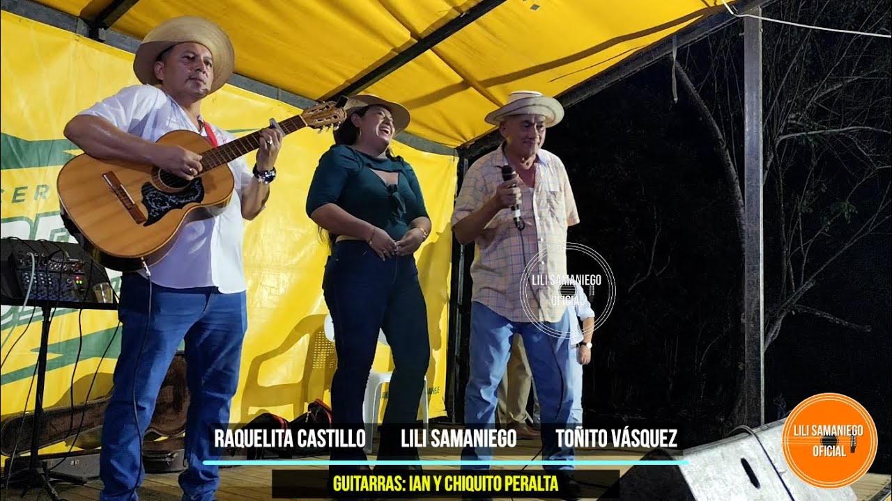 Raquelita Castillo, Lili Samaniego, Toñito Vásquez  Gallino Lamento