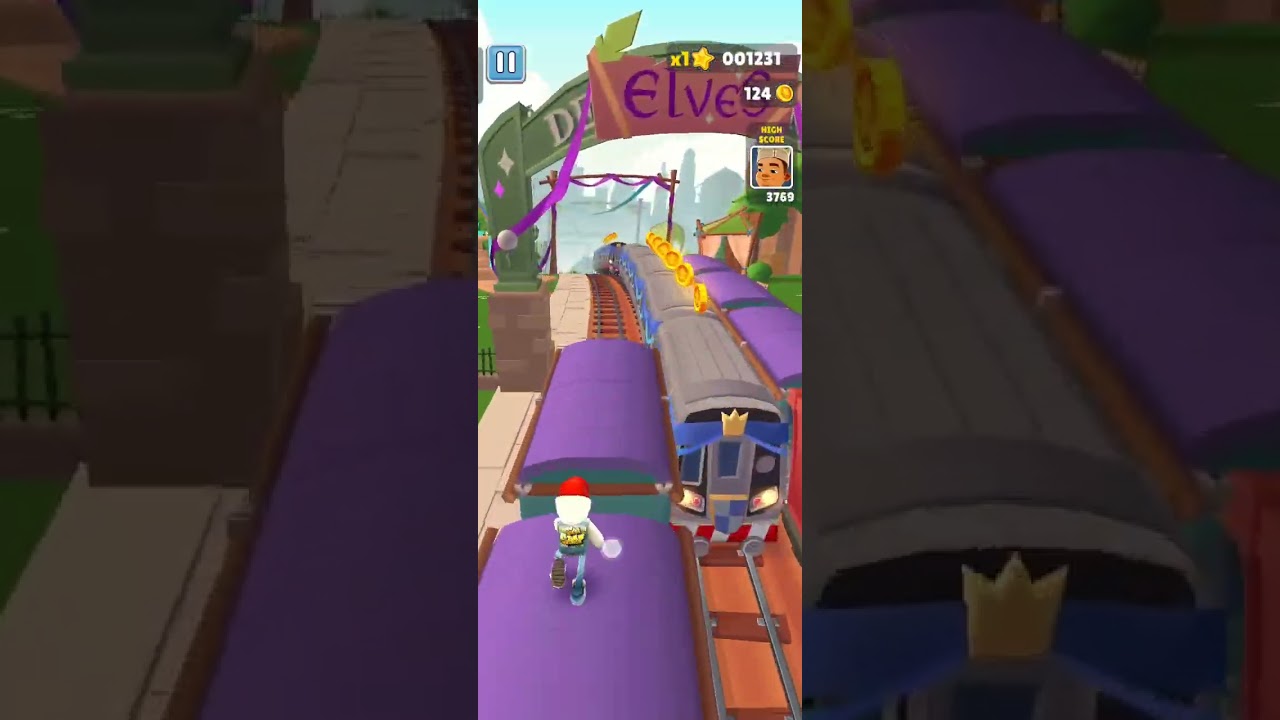 subbe suffer tarin jump game play #shortvideo #ytshort #gameplay #subwaysurfers