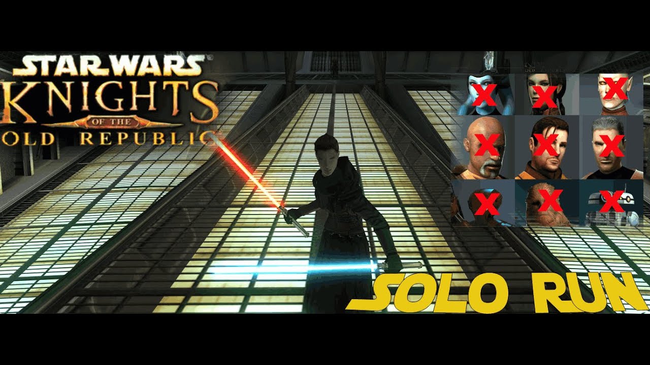 The Loneliest Jedi &ndash; KOTOR Solo Challenge Run - Impossible Difficulty