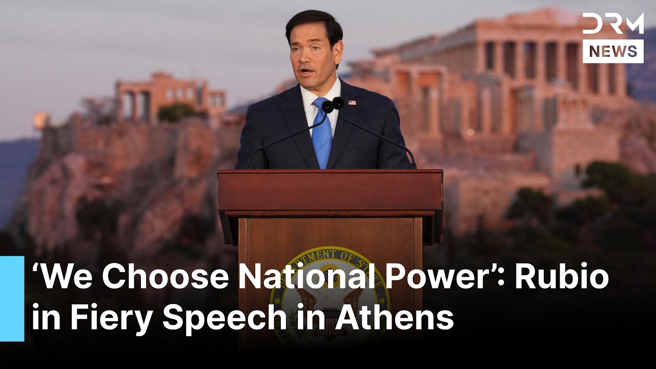 FULL: Marco Rubio Lays Out Trump&rsquo;s Vision for American Power in Sweeping Athens Speech | AC1G