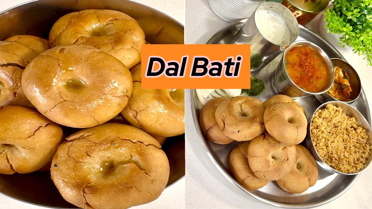 Rajasthani Style Dal Bati Recipe | How to make Dal bati by 