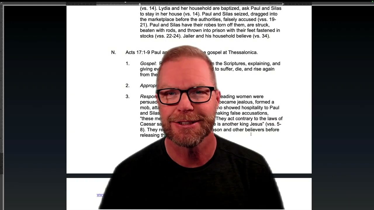 Lesson 5, Part 2, Gospel Preaching In Acts