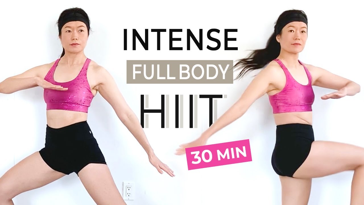 30 MIN INTENSE FULL BODY FAT BURN HIIT - Do This To Lose Weight / Killer Cardio Workout / No Repeat