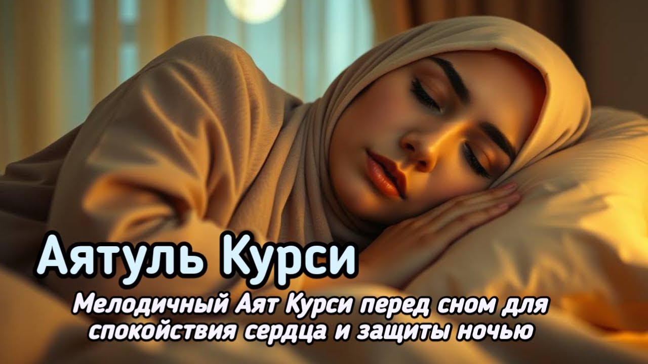 Аятуль Курси на ночь для защиты, сна и духовного очищения