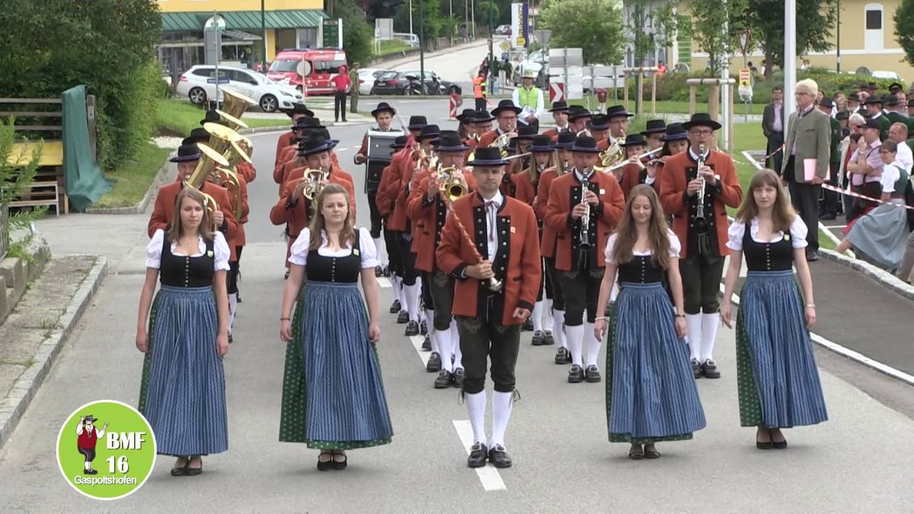 Musikkapelle Wendling - Bezirksmusikfest Gaspoltshofen 2016 | Marschmusik | Blasmusik Musikkapellen