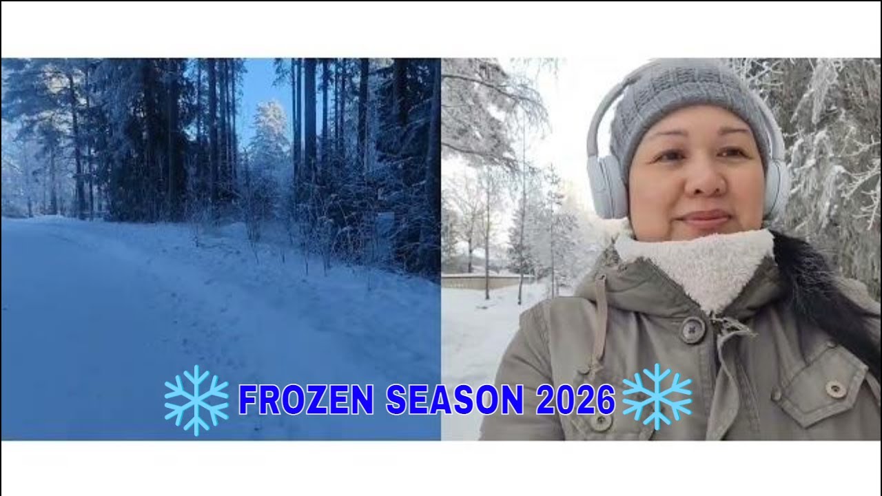 Silent & dangerous cold during frozen season 2026❄️🇫🇮