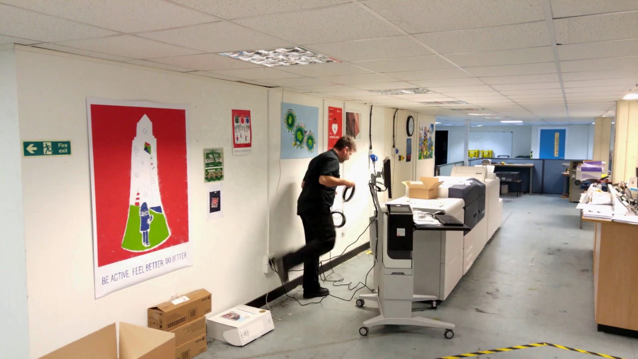 DELT Versant 3100 Installation at DELT Shared Services Print Room