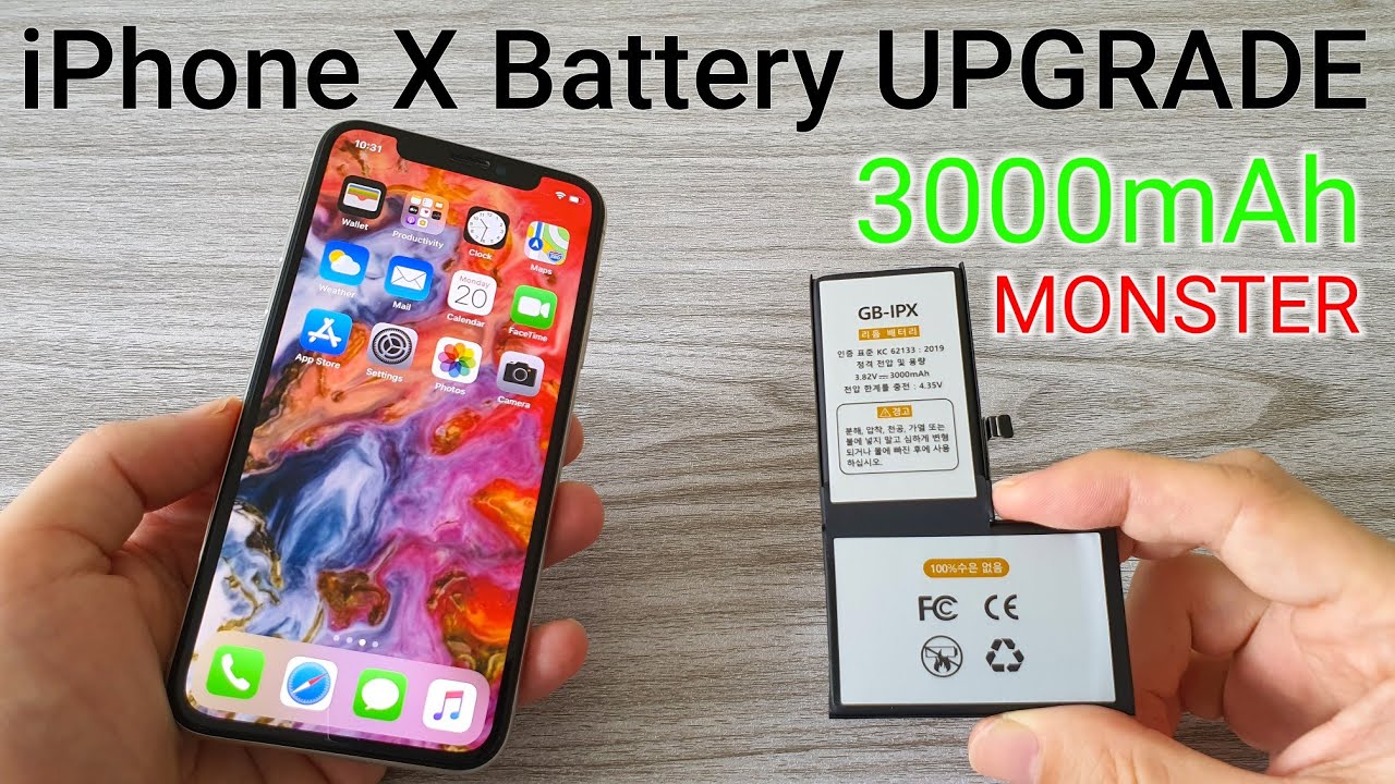 Обновление моего iPhone X с аккумулятором на 3000 мАч 🔋😲 SUPERCHARGE