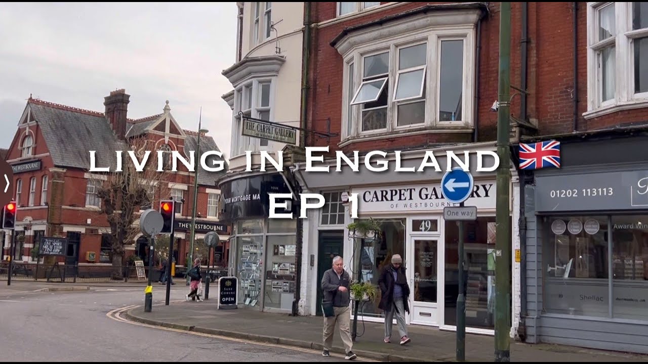 [영국 본머스 어학연수 VLOG] 🇬🇧 ep 1 : 99%가 안들려도 행복해 & 조깅으로 외국생활 로망 채우기 ; Living in Bournemouth, England