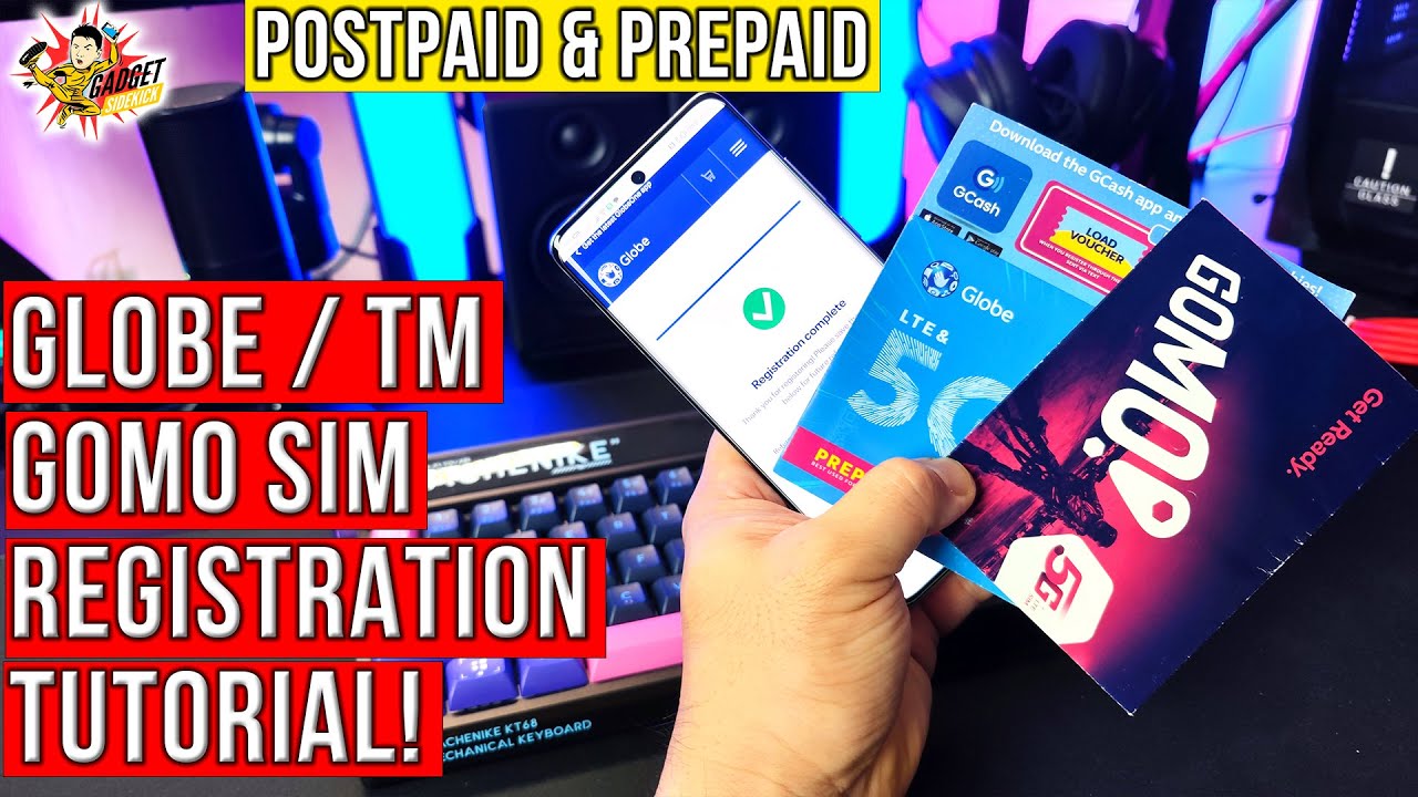 How to REGISTER GLOBE / TM Prepaid and Postpaid Full Tutorial | Gadget Sidekick