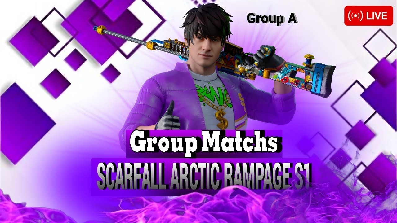 SCARFALL ARCTIC RAMPAGE Group matchs(Group A) ☠️ #scarfall #tournaments