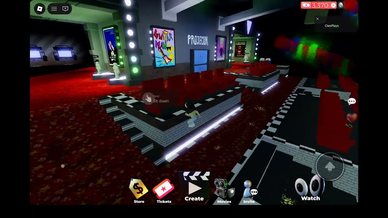 I made a game-movie in Roblox!