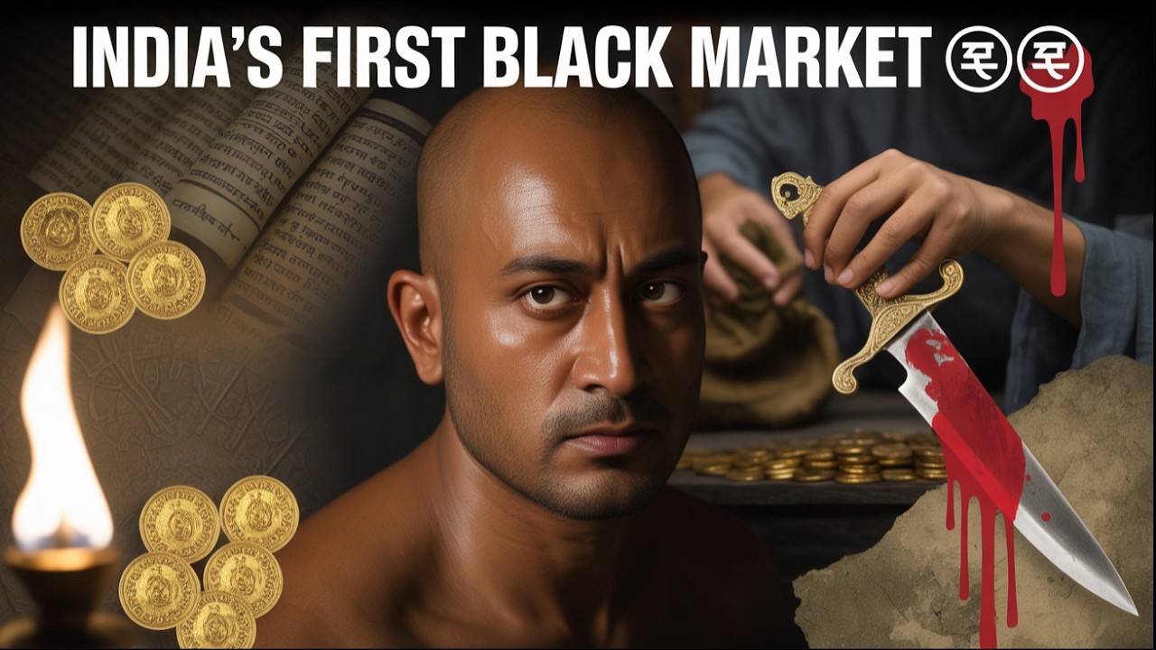 Chanakya&rsquo;s Shadow Economy: India's First Black Market 💰👑