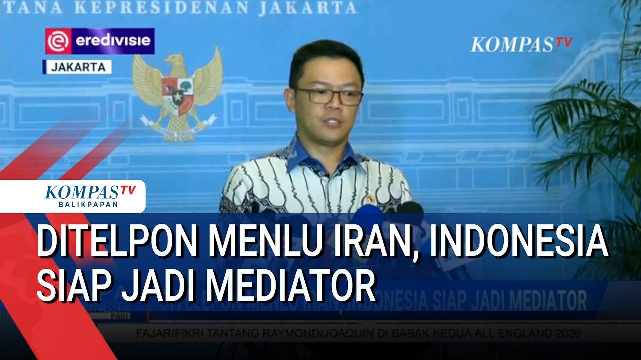 Ditelpon Menlu Iran, Indonesia Siap Jadi Mediator