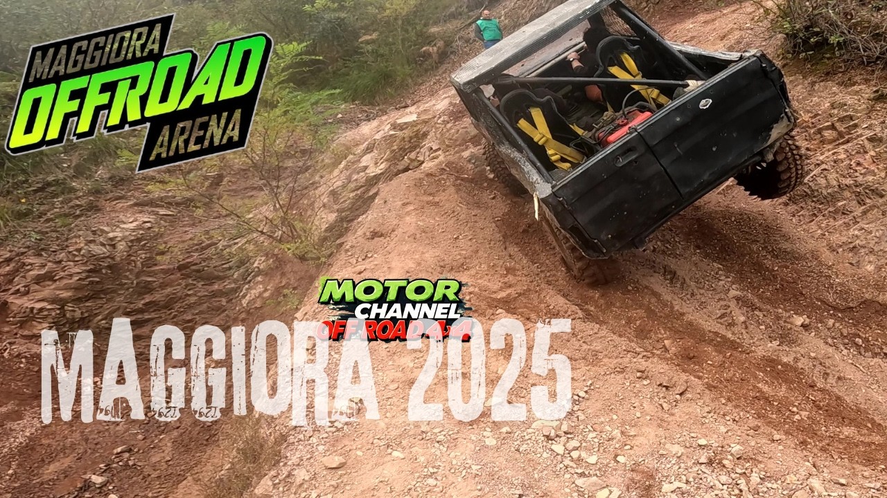 NON so mica se da qui ci ESCE !!! Maggiora OFF ROAD 2025 (il DISAGIO NON porta FORTUNA! 🤣)