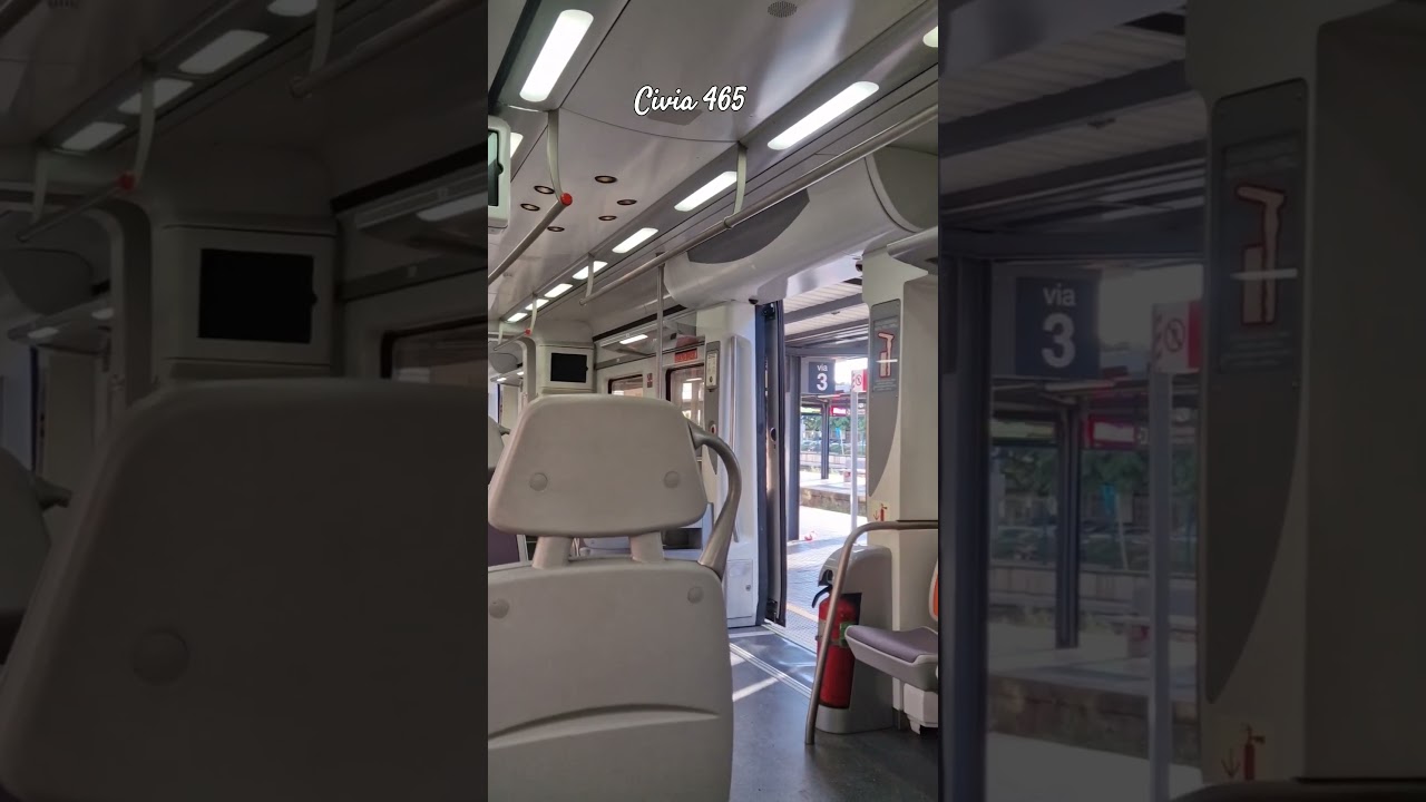 Interior del Civia 465 Renfe Rodalies R1 #trains #trains #civia #trenes