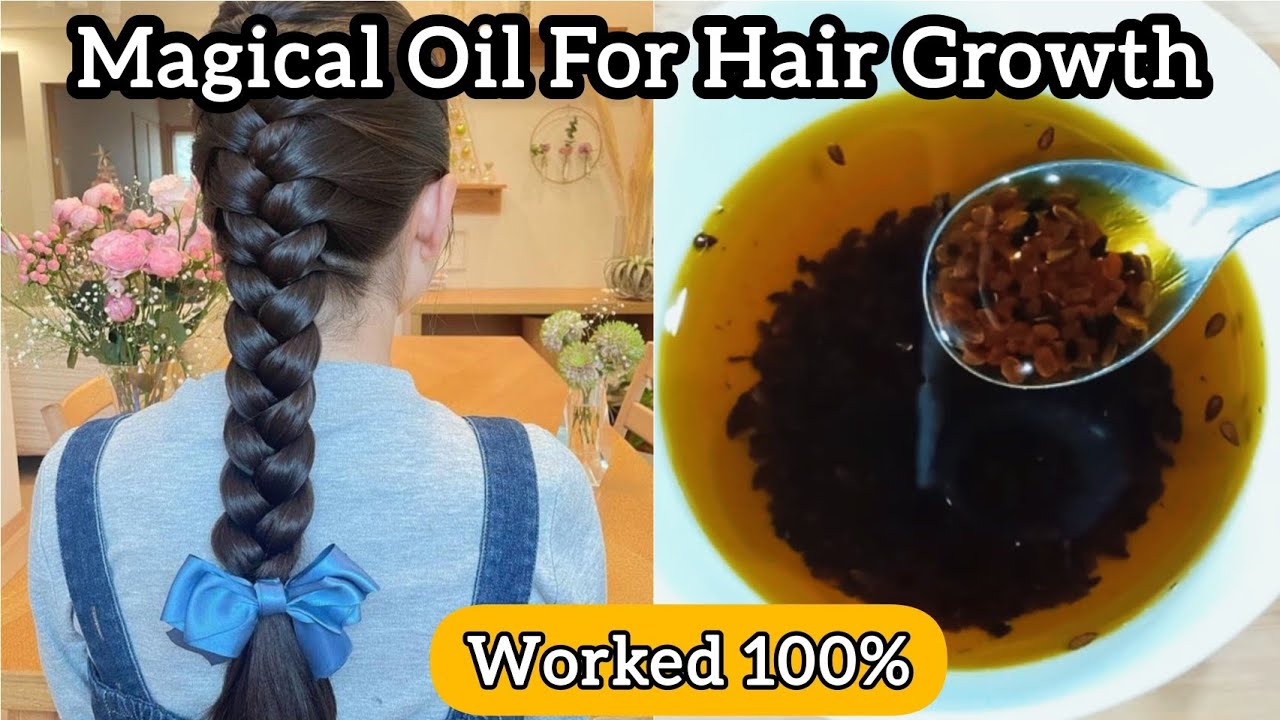 Magical Hair Oil✨ | 100% Guaranteed | Strong and Shiny Hair Secret 💯| Oil For Hair Growth & HairFall