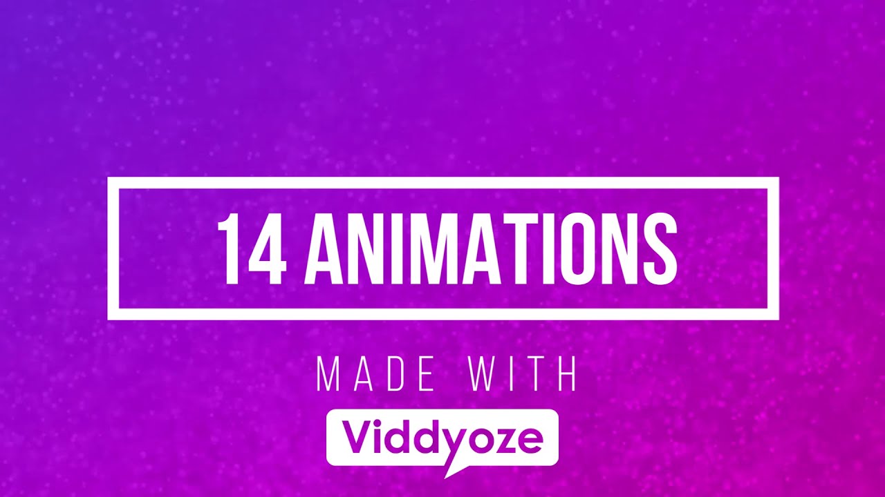 Viddyoze Animation Samples