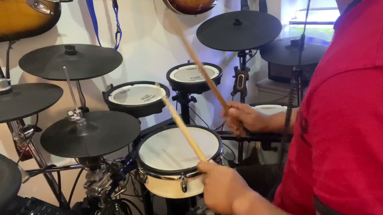 Tears for Fears - Woman in Chains ( drum cover )