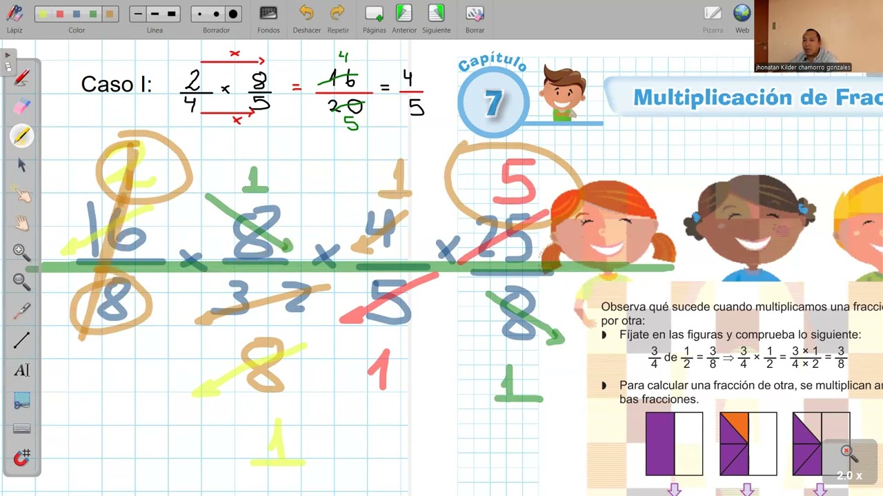5. Multiplicación de Fracciones -- ARITMETICA -- Ciclo Verano 2026