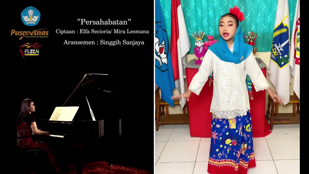 JUARA 1 FLS2N / Persahabatan - Davina SDN Sunter Agung 05 Jakarta. Tingkat Kecamatan Tanjung Priok.