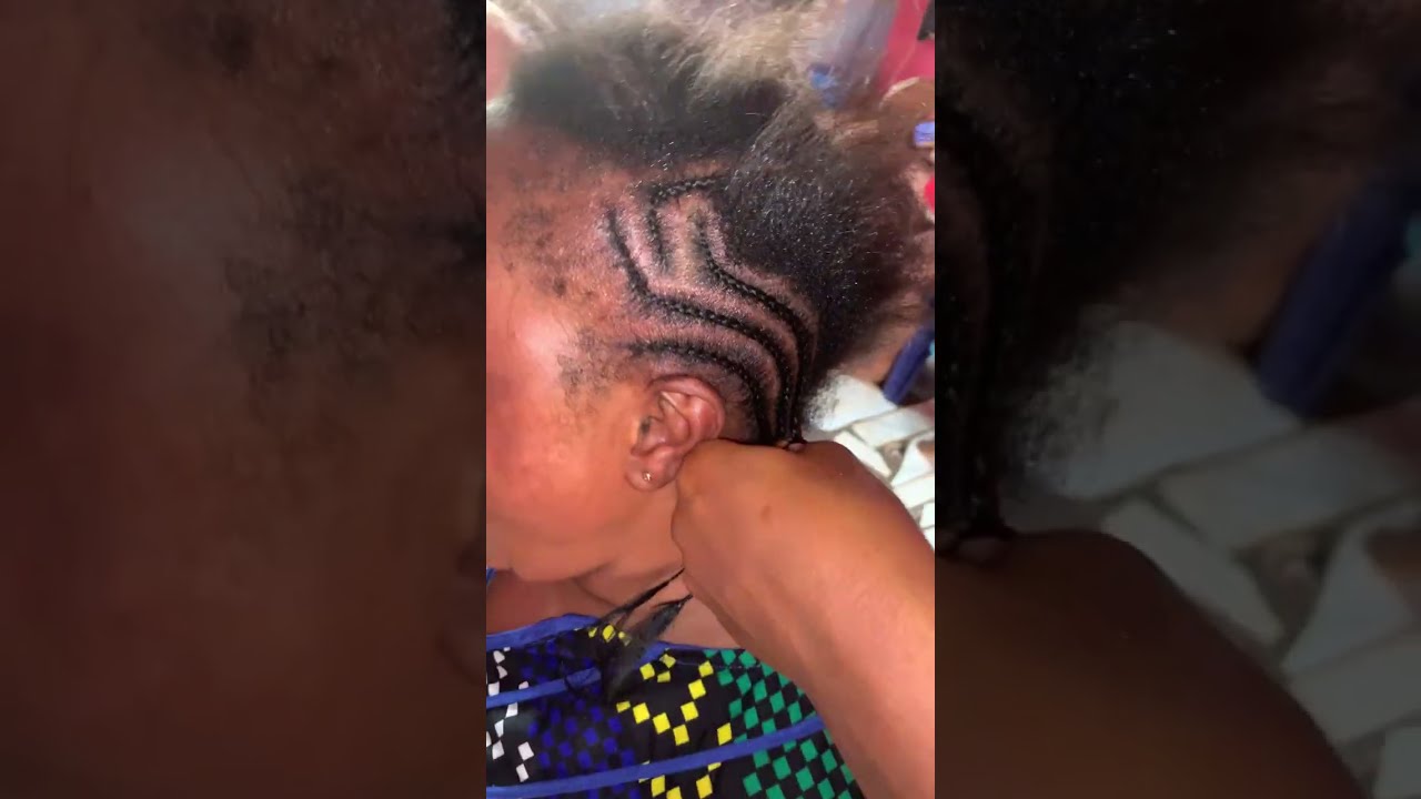 Ganees Hair and beauty is live cornrow hairstyles on natural hair