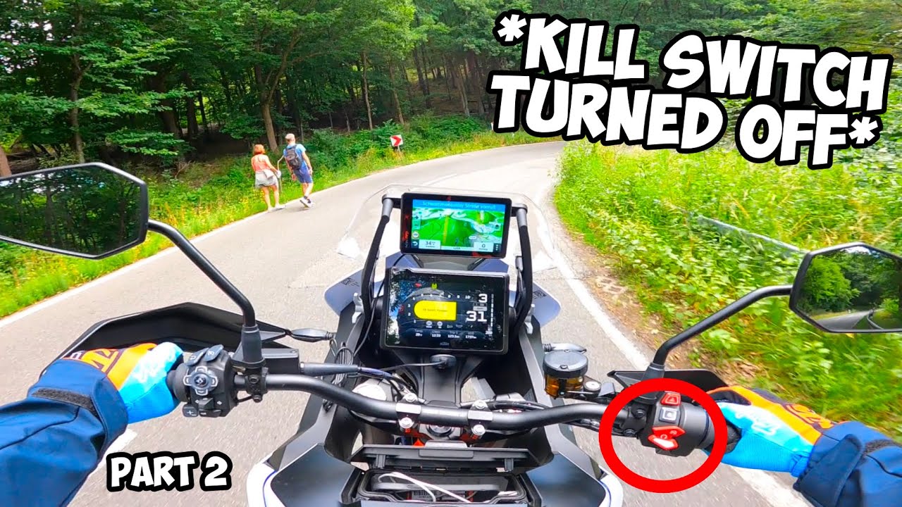 RIDING a NEW KTM 1290 Super Adventure R : *Eifel & Biker Ranch* - Part 2