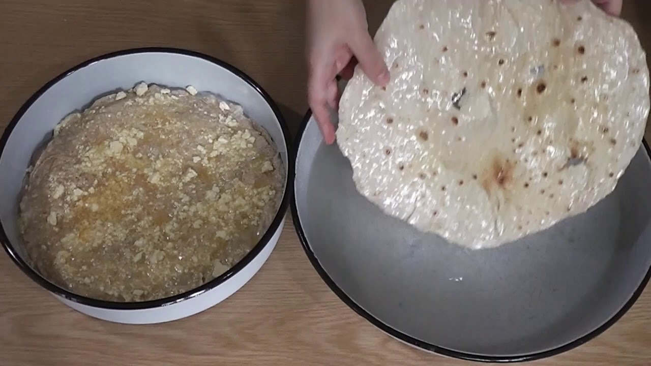 Баница с готови печени кори