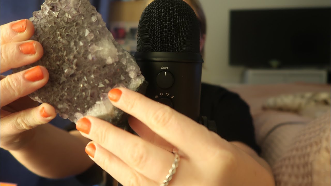 ASMR Crystal Scratching
