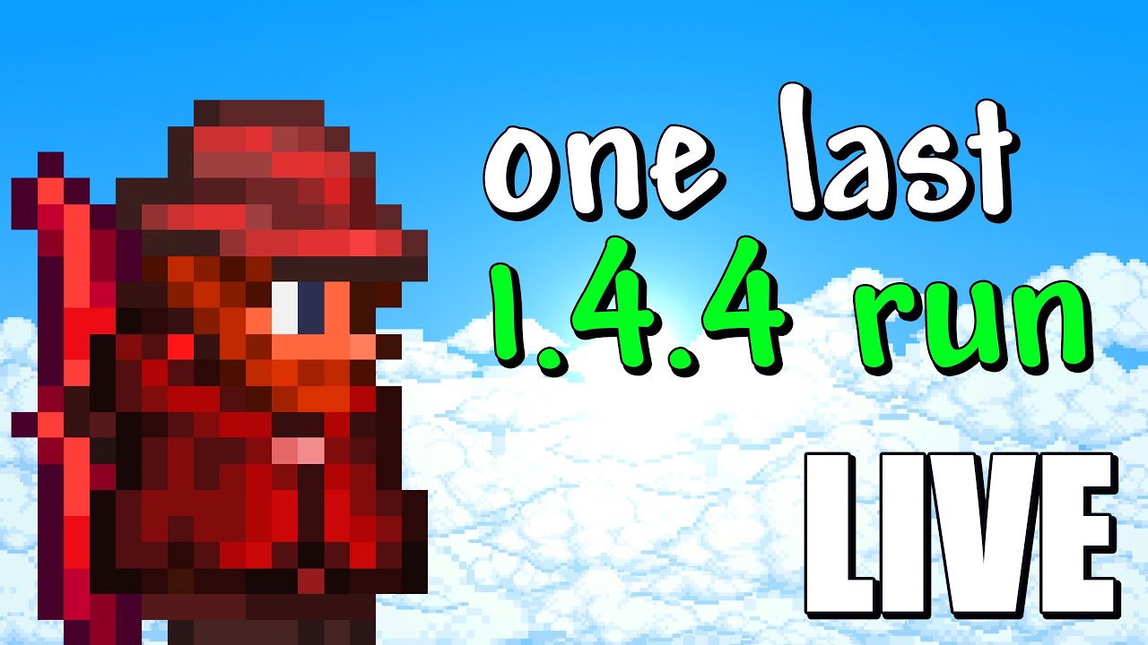 Beating Terraria One Last Time Before the Update