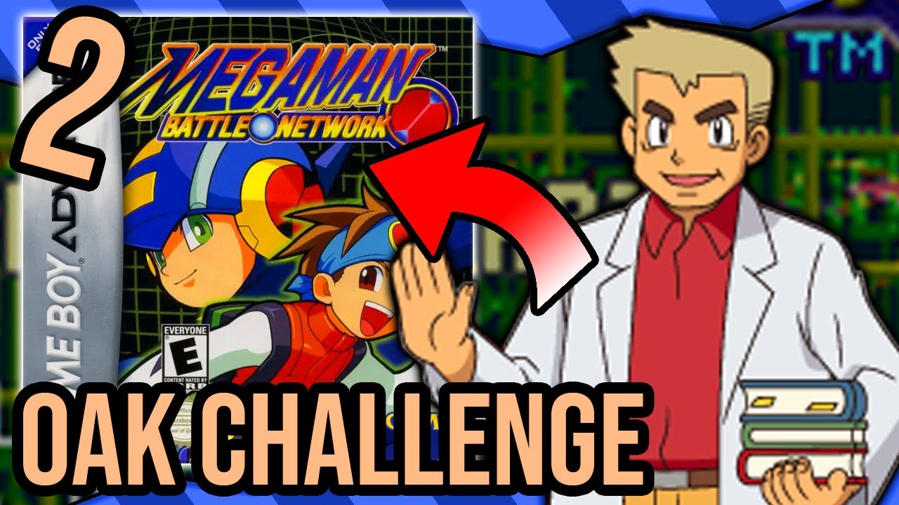 Beating Prof. Oak's Challenge in Megaman Battle Network - Pt 2
