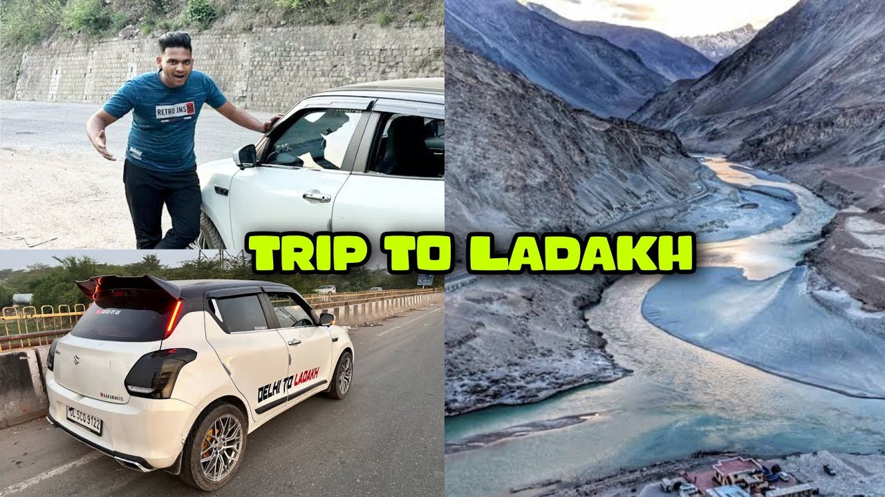 Delhi To Ladakh Trip in Modified Swift 😍 || Ep- 1 ||