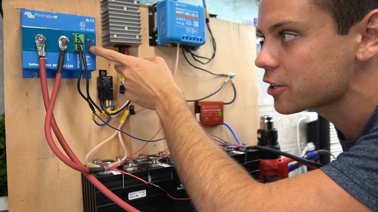 Complete LiFePO4 Solar Battery System Design (Updated Blueprint in Description)