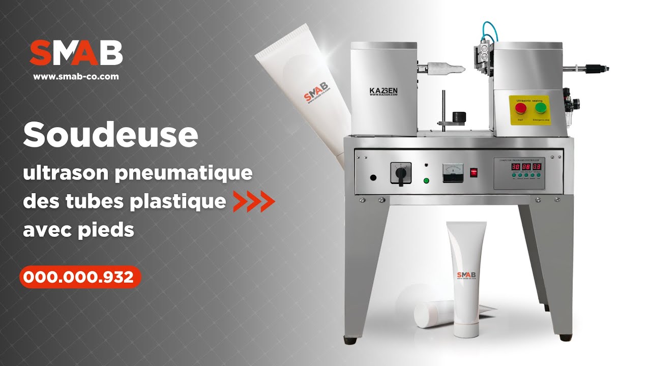 Soudeuse ultrason pneumatique des tubes avec pieds - SMAB