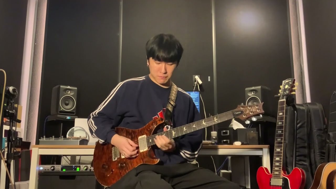 2023 서울예술대학교 기타 수시합격 박민혁 입시곡 Greg howe - Tempest pulse