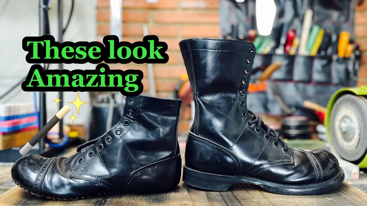 WW MILITARY JUMP Boots Resole + Cutdown/Botas Corcoran