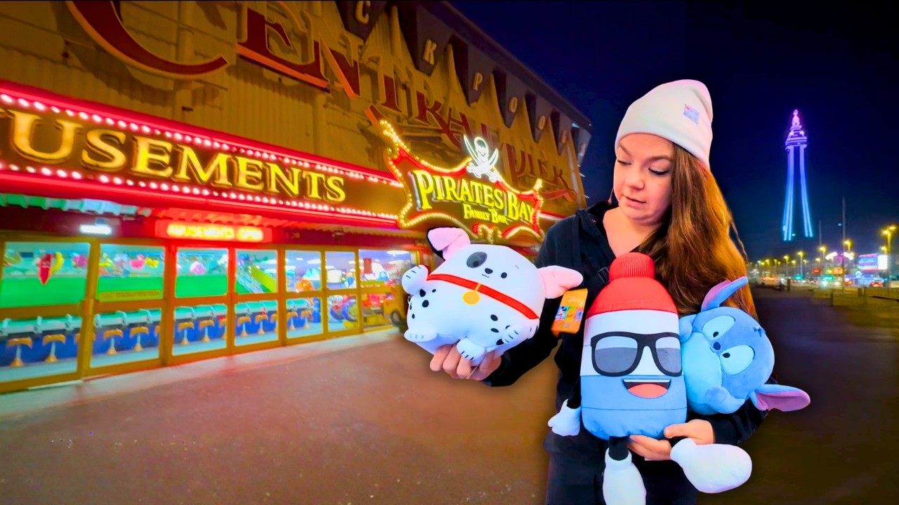 Record Breaking Wins at Blackpool's Central Pier Arcade!