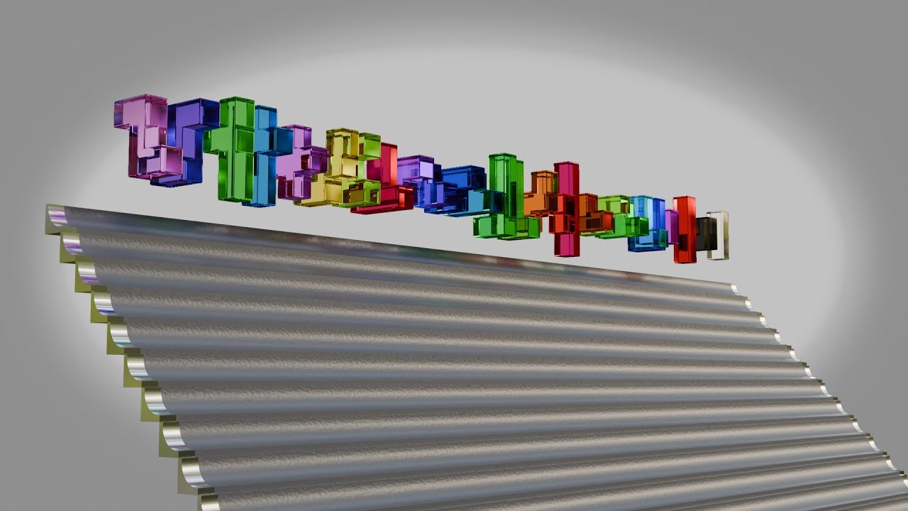 Triminoes, Tetrominoes, Pentominoes: Which is the fastest | Physics Simulation