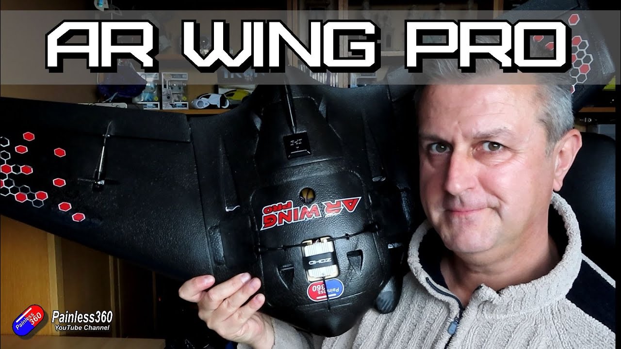 SonicModell AR Wing PRO: Building and the plan for the maiden flight