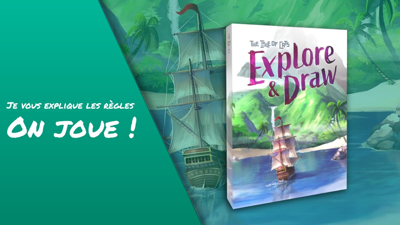 [ ON JOUE ] ILE DES CHATS - EXPLORE AND DRAW | Partie 2 joueurs feat @gagaplayerone