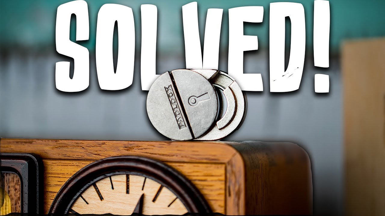 Решаем (почти) НЕВОЗМОЖНУЮ головоломку с навесным замком!