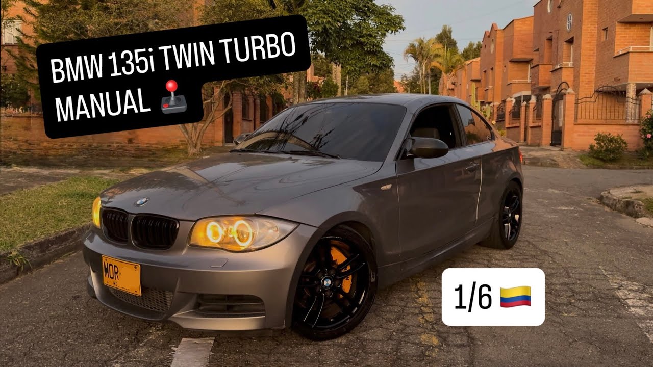 BMW 135i N54 TWIN TURBO MANUAL 1/6 en Colombia!