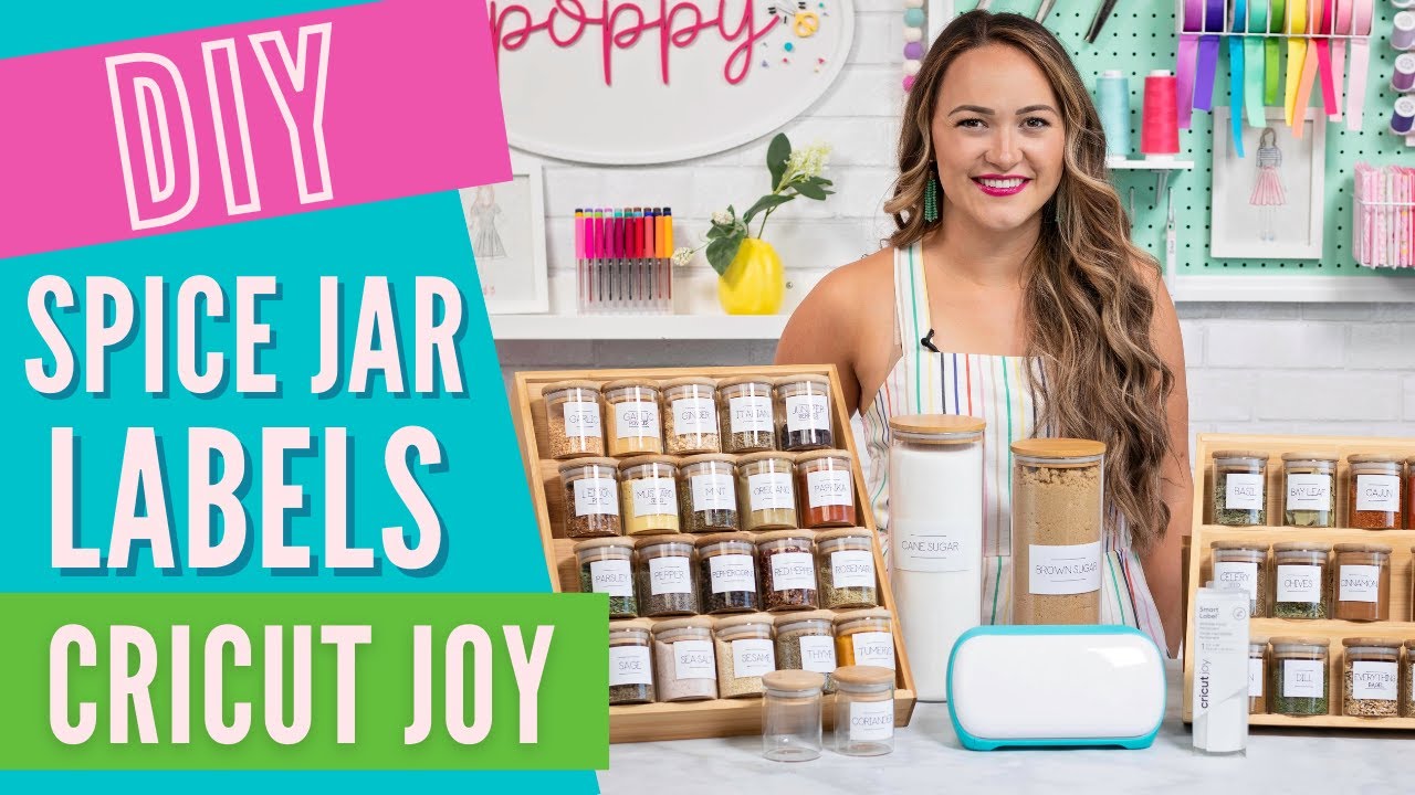 Этикетки для кладовых и кухонь своими руками от Cricut Joy #cricutmade
