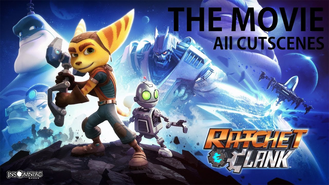 [HD] Ratchet and Clank PS4 2016 - All Cutscenes (GAME MOVIE)