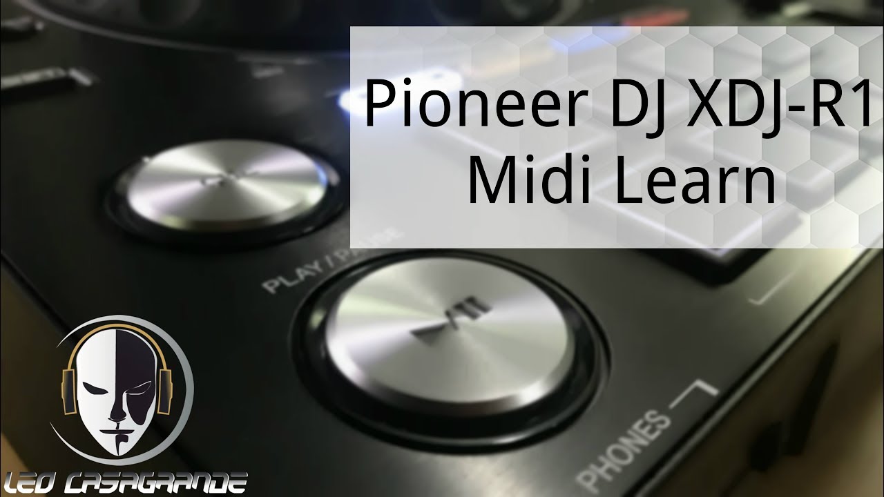 Pioneer Rekordbox DJ 4.06 - Midi Learn (XDJ R-1) Mapeamento MIDI