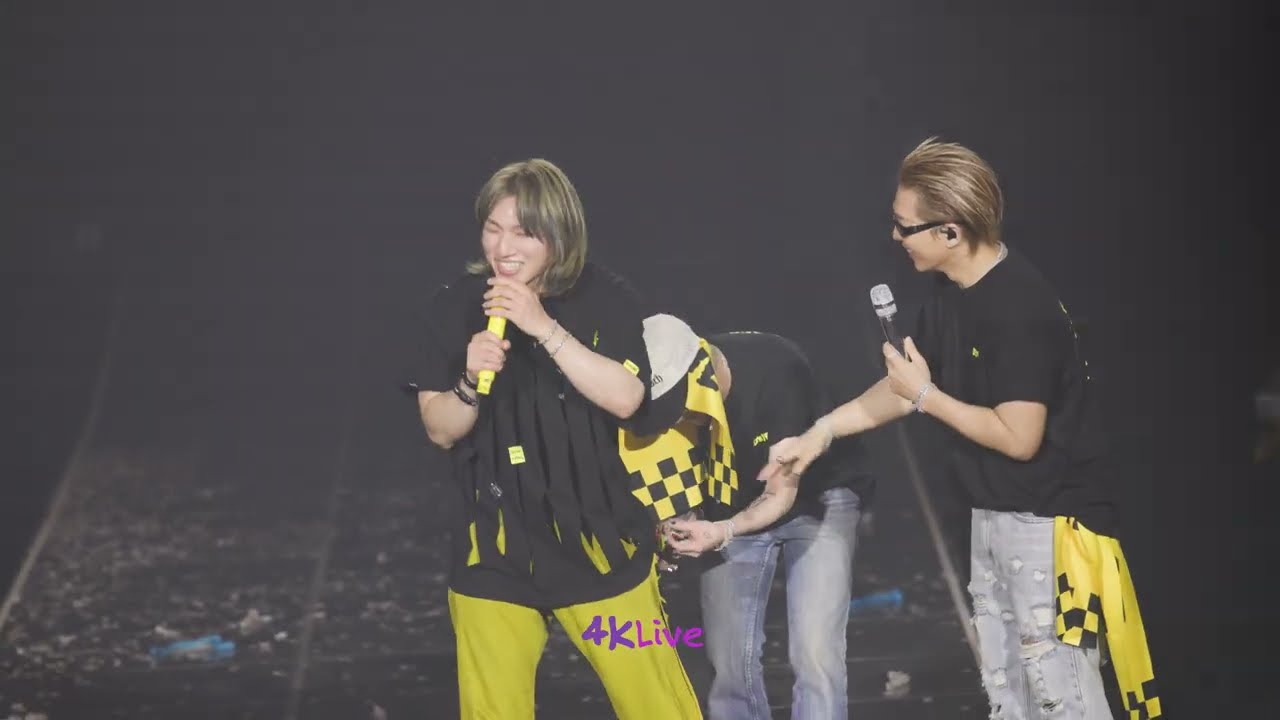 BIGBANG 빅뱅 지디 태양 대성 Encore Talk plus GD Playing with Daesungie’s Tee at D's Wave in Seoul 20250427